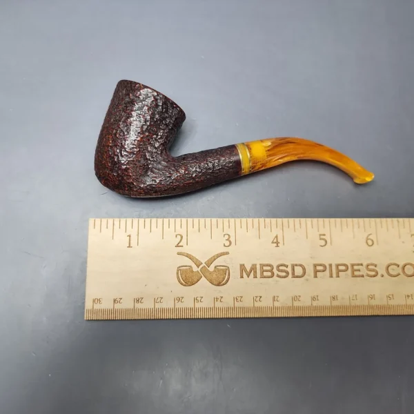 Savinelli La Pipa Rusticated Dublin Estate Briar Pipe, Italian Estates, 6mm - Image 8