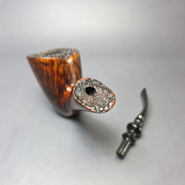 Johs XL Smooth Freehand Estate Briar Pipe, Danish Estates - Image 12