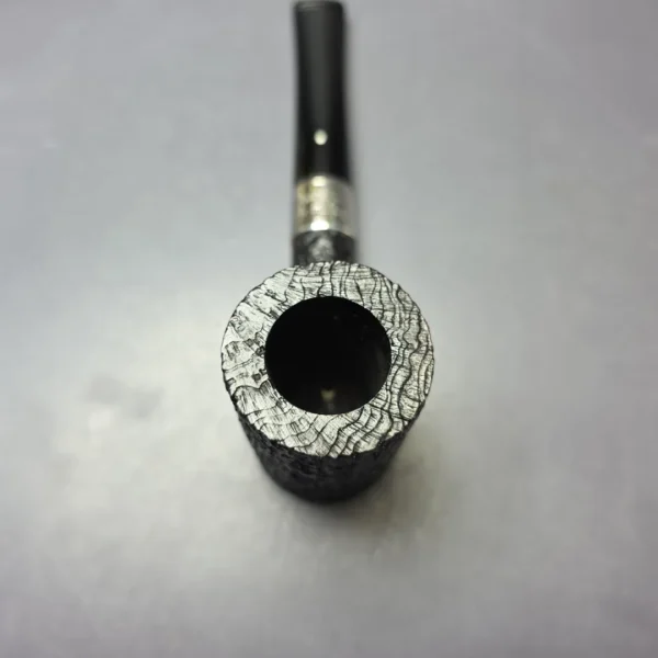 Dunhill Christmas 2000 Shell Briar Sandblasted Poker w/ Case & Tamper (7/500) Estate Briar Pipe, Unsmoked - Image 8