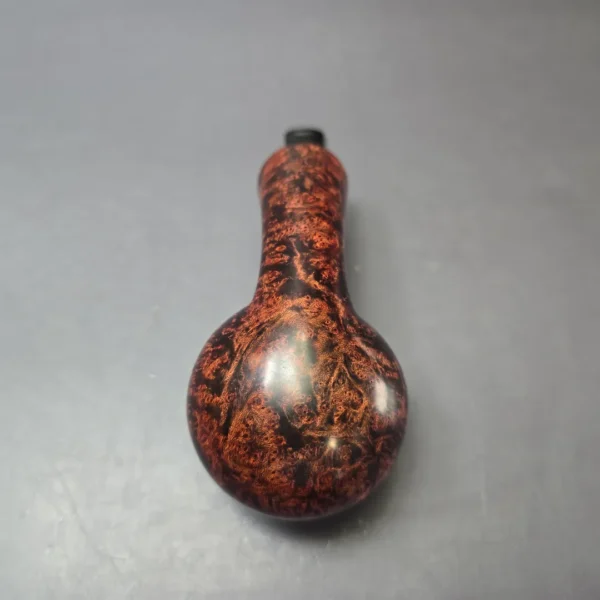 Wandi Riyadi Smooth Speeding Tomato Handmade Briar Pipe, New - Image 8