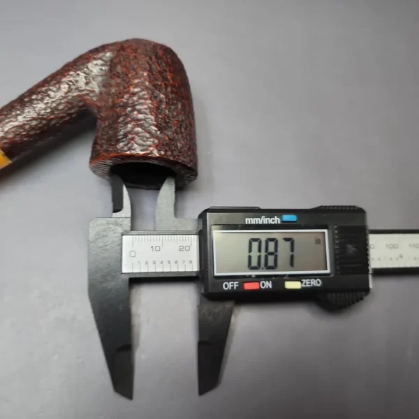 Savinelli La Pipa Rusticated Dublin Estate Briar Pipe, Italian Estates, 6mm - Image 9