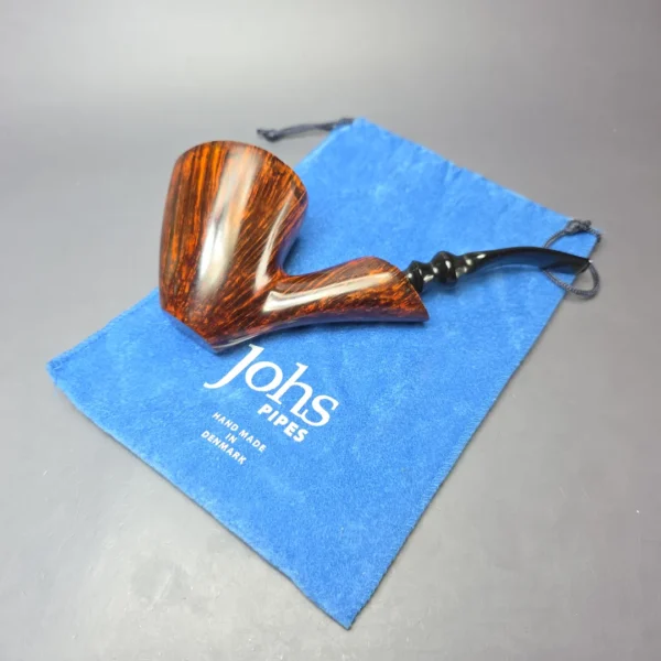 Johs XL Smooth Freehand Estate Briar Pipe, Danish Estates - Image 13
