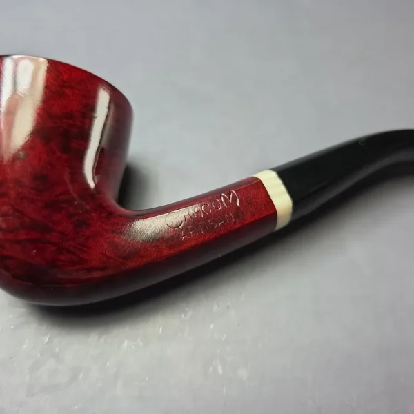 Chacom Artisan 412 Smooth Panel Shank Dublin Estate Briar Pipe, Unsmoked - Image 10