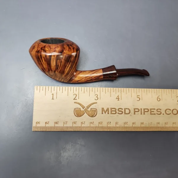 Rainer Barbi CB Smooth Rhodesian Estate Briar Pipe, German Estates - Image 8