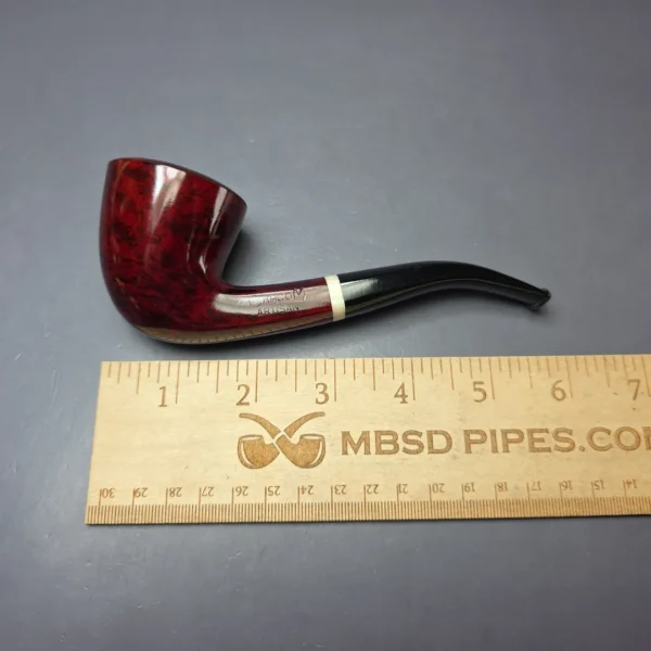 Chacom Artisan 412 Smooth Panel Shank Dublin Estate Briar Pipe, Unsmoked - Image 11