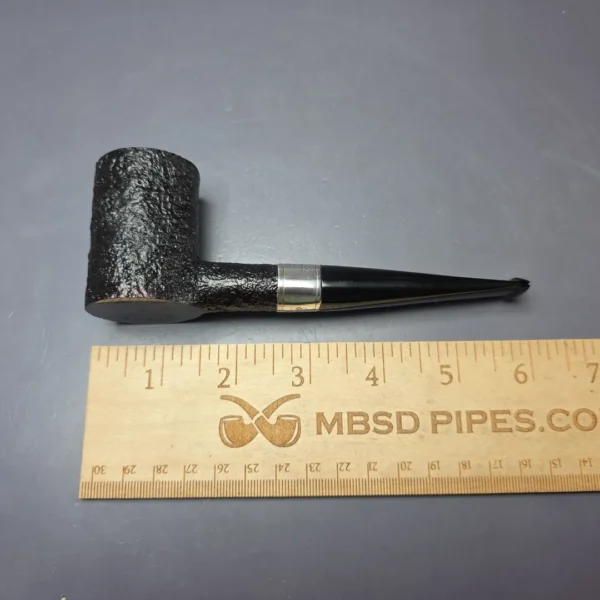 Dunhill Christmas 2000 Shell Briar Sandblasted Poker w/ Case & Tamper (7/500) Estate Briar Pipe, Unsmoked - Image 10