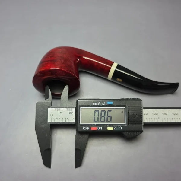 Chacom Artisan 412 Smooth Panel Shank Dublin Estate Briar Pipe, Unsmoked - Image 12