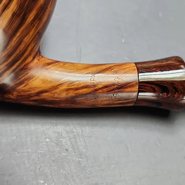 Rainer Barbi CB Smooth Rhodesian Estate Briar Pipe, German Estates - Image 10