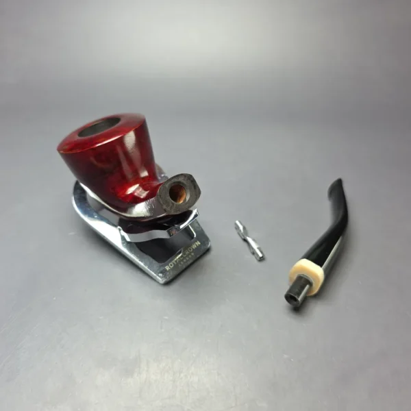 Chacom Artisan 412 Smooth Panel Shank Dublin Estate Briar Pipe, Unsmoked - Image 13