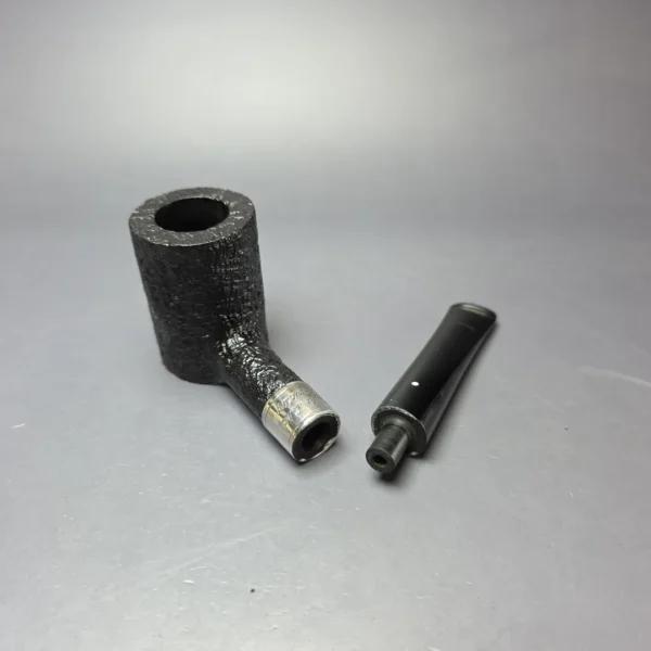 Dunhill Christmas 2000 Shell Briar Sandblasted Poker w/ Case & Tamper (7/500) Estate Briar Pipe, Unsmoked - Image 12