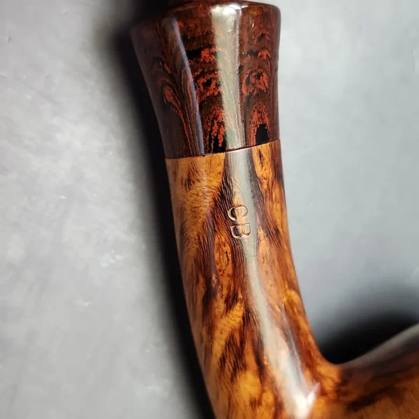 Rainer Barbi CB Smooth Rhodesian Estate Briar Pipe, German Estates - Image 11