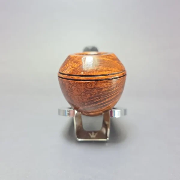 Peterson Sherlock Holmes Squire w/ 9k Gold Smooth Bulldog Estate Briar Pipe, Unsmoked - Image 3