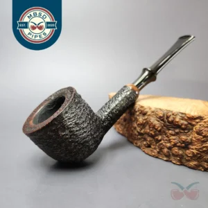 Sasieni Old England M 58 Rusticated Billiard Estate Briar Pipe, English Estates