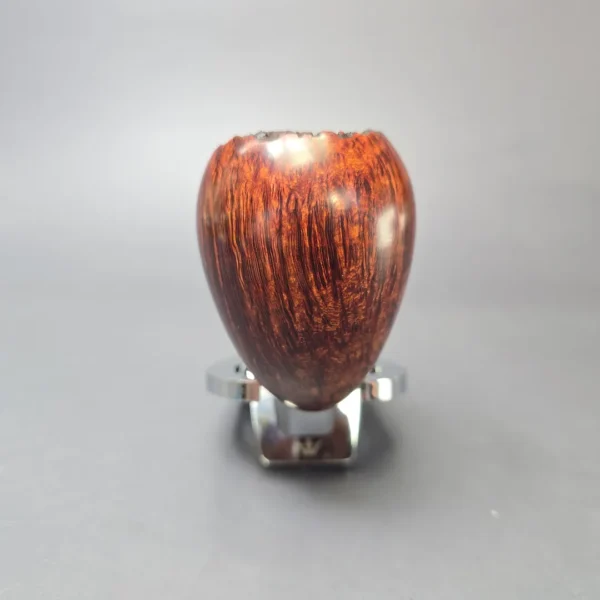 Wandi Riyadi Smooth Large Long Shank Acorn Handmade Briar Pipe, New - Image 3