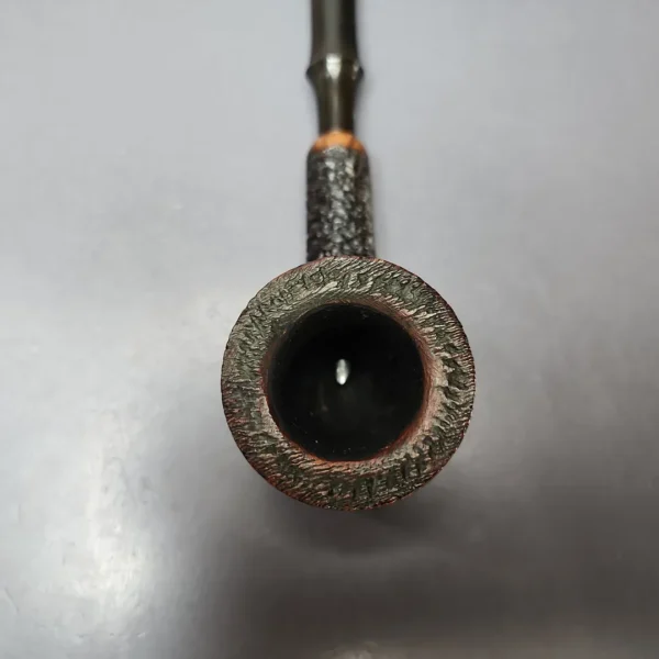 Sasieni Old England M 58 Rusticated Billiard Estate Briar Pipe, English Estates - Image 4