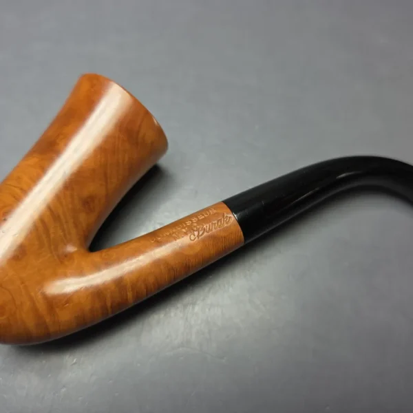 Ed Burak Connoisseur Smooth Saxophone Estate Briar Pipe, American Estates - Image 7