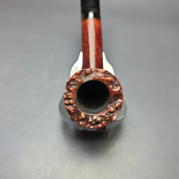 Savinelli Sigla Smooth Freehand Lumberman Estate Briar Pipe, Italian Estates - Image 6