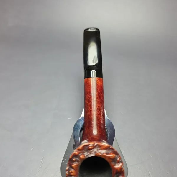 Savinelli Sigla Smooth Freehand Lumberman Estate Briar Pipe, Italian Estates - Image 7