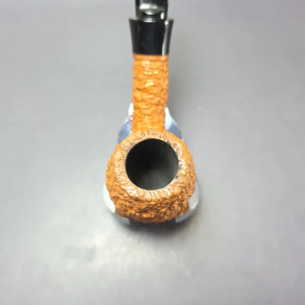Brebbia 9112 Rusticated Brandy Estate Briar Pipe, Italian Estates - Image 6