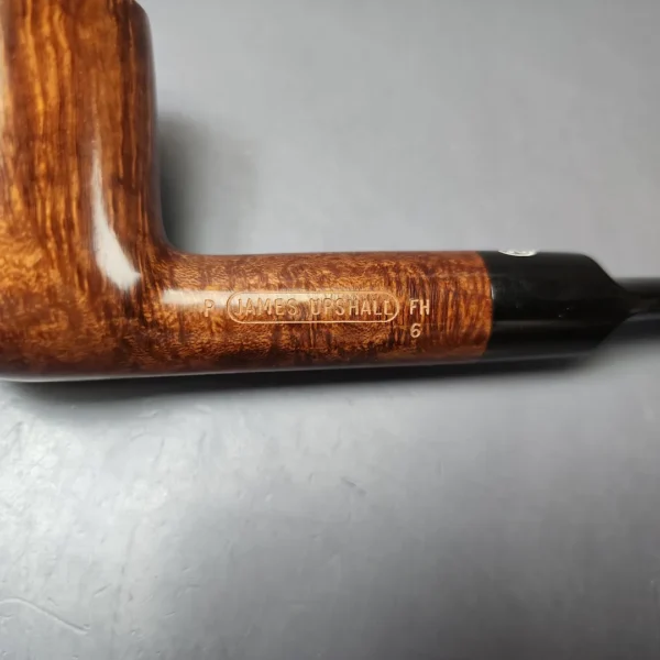 James Upshall P Grade Group 6 Smooth Dublin Estate Briar Pipe, Unsmoked - Image 11