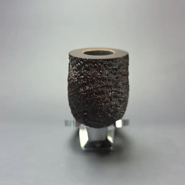 J.T. Cooke 1999 Pipes & Tobaccos Magazine Pipe of the Year Sandblasted Billiard Estate Briar Pipe, Unsmoked - Image 3