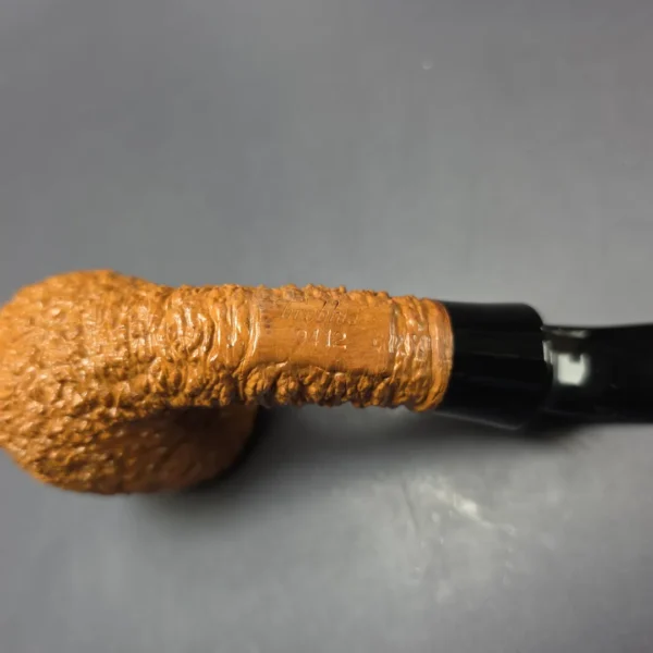 Brebbia 9112 Rusticated Brandy Estate Briar Pipe, Italian Estates - Image 9