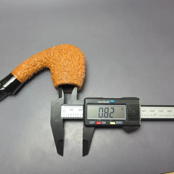 Brebbia 9112 Rusticated Brandy Estate Briar Pipe, Italian Estates - Image 11