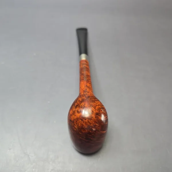 Bruno Nuttens Mini Bing B3 Smooth Billiard w/ Aluminum Briar Pipe, New - Image 7