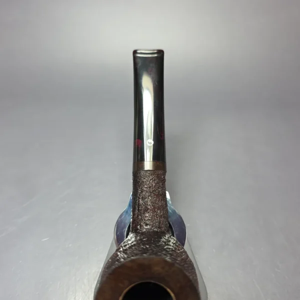 J.T. Cooke 1999 Pipes & Tobaccos Magazine Pipe of the Year Sandblasted Billiard Estate Briar Pipe, Unsmoked - Image 7