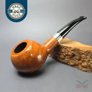 Ferndown Root 2 Star Smooth Large Prince w/ Silver Estate Briar Pipe, Unsmoked