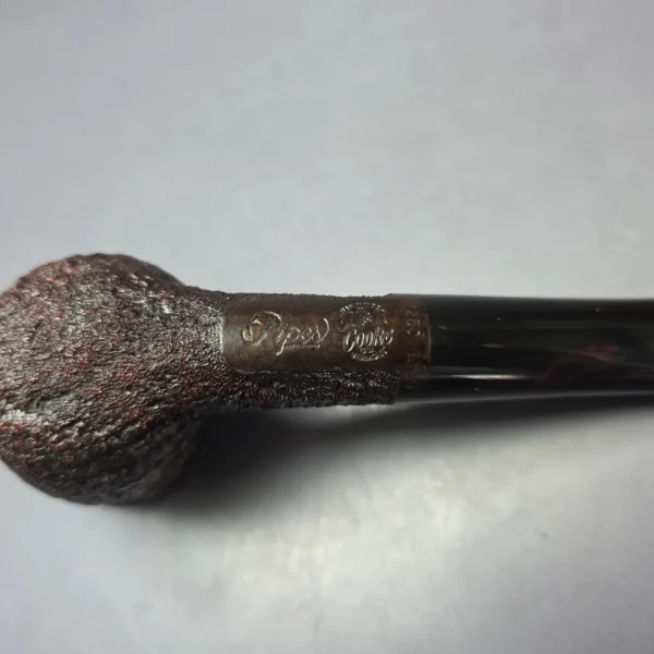 J.T. Cooke 1999 Pipes & Tobaccos Magazine Pipe of the Year Sandblasted Billiard Estate Briar Pipe, Unsmoked - Image 9