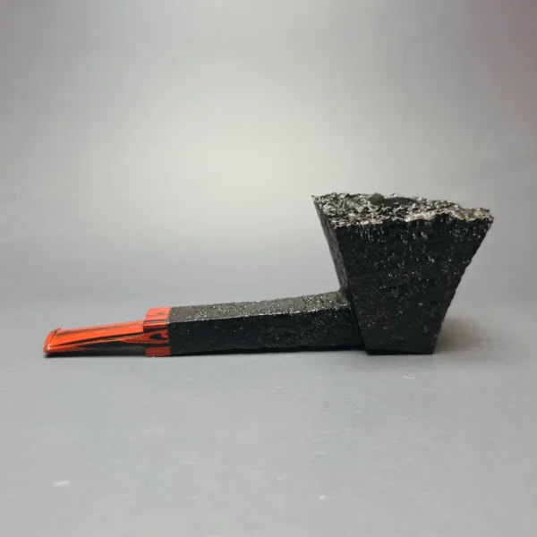 la Biota Sandblasted Panel Dublin Sitter Handmade Briar Pipe, New - Image 4
