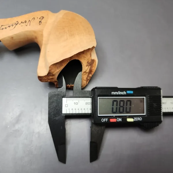 Nording Signature Natural Smooth Freehand Estate Briar Pipe, Unsmoked - Image 9