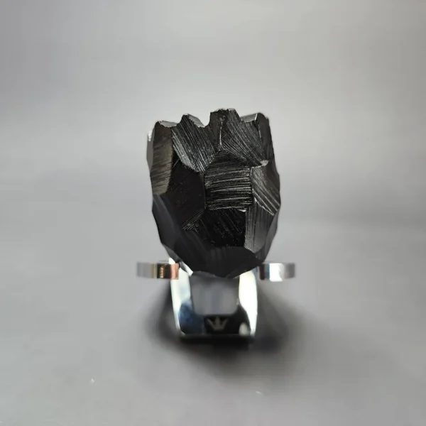 Man (Laxey) Rusticated African Block Meerschaum Estate Pipe, Unsmoked, English Estates - Image 3