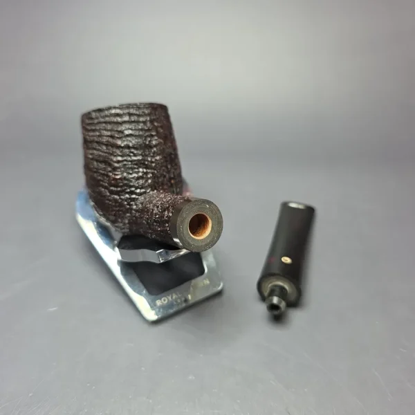 J.T. Cooke 1999 Pipes & Tobaccos Magazine Pipe of the Year Sandblasted Billiard Estate Briar Pipe, Unsmoked - Image 12