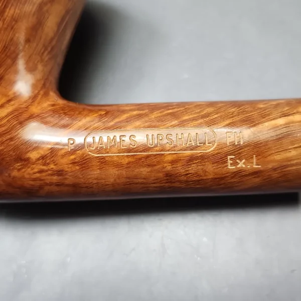 James Upshall P Grade EXL Smooth Dublin Estate Briar Pipe, Unsmoked - Image 9
