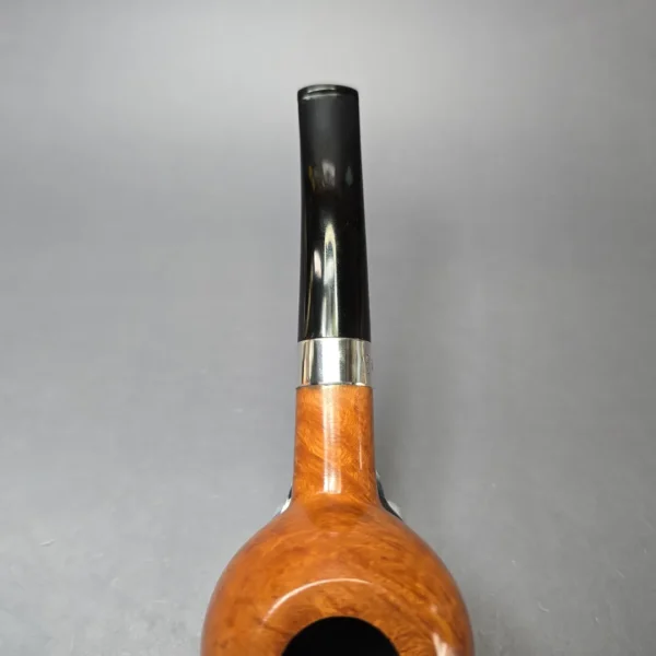 Ferndown Root 2 Star Smooth Large Prince w/ Silver Estate Briar Pipe, Unsmoked - Image 7