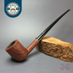 Dunhill 1968 Tanshell C111 Sandblasted Churchwarden Estate Briar Pipe, English Estates