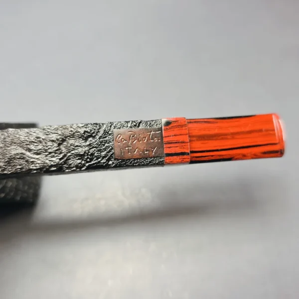 la Biota Sandblasted Panel Dublin Sitter Handmade Briar Pipe, New - Image 9