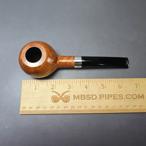 Ferndown Root 2 Star Smooth Large Prince w/ Silver Estate Briar Pipe, Unsmoked - Image 10