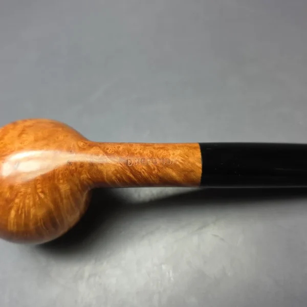 Dave Neeb Smooth Prince Handmade Briar Pipe, New - Image 8