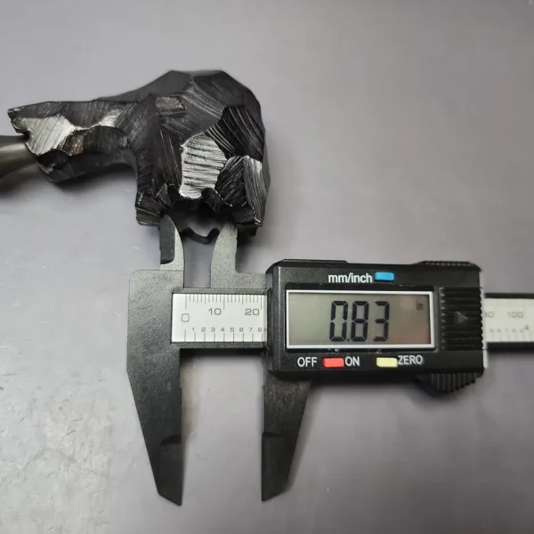 Man (Laxey) Rusticated African Block Meerschaum Estate Pipe, Unsmoked, English Estates - Image 9