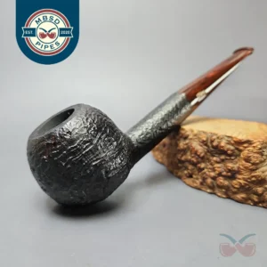 John Eells 2001 CORPS Pipe of the Year Sandblasted Apple Estate Briar Pipe, American Estates