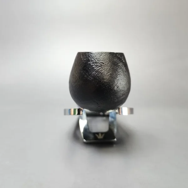 MBSD Briars by Piero Vitale Vintage Sandblasted Author w/ Boxwood Briar Pipe, New - Image 3