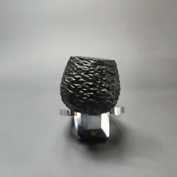 MBSD Briars by Piero Vitale Black Rusticated Author w/ Boxwood Briar Pipe, New - Image 3