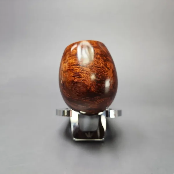 Big Ben Buckingham 200 Smooth Bent Billiard w/ Silver Estate Briar Pipe, Unsmoked, 9mm - Image 3