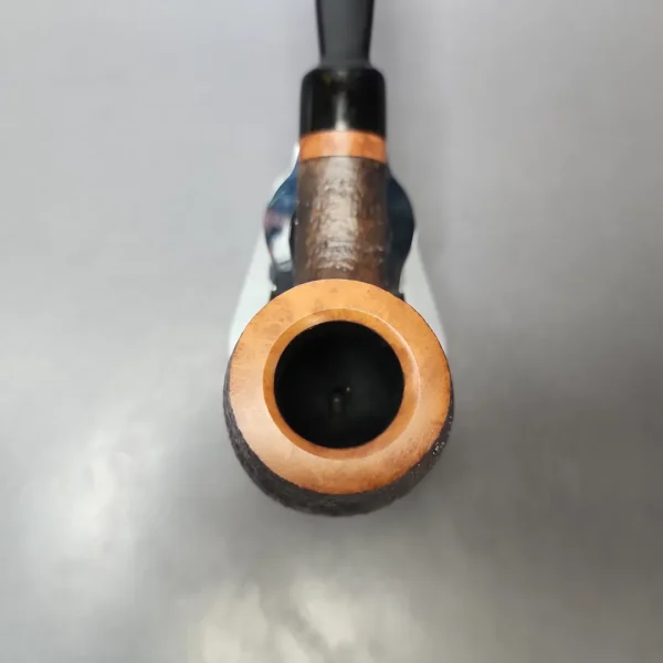 Vauen Mokka 5240 Partially Sandblasted Pot Estate Briar Pipe, Unsmoked, 9mm - Image 4