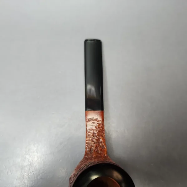 Ascorti New Dear Wax Drip Panel Shank Billiard Estate Briar Pipe, Unsmoked - Image 5