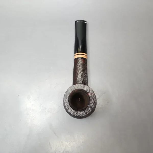Chacom Erica 1201 Sandblasted Large Billiard Estate Briar Pipe, Unsmoked - Image 6
