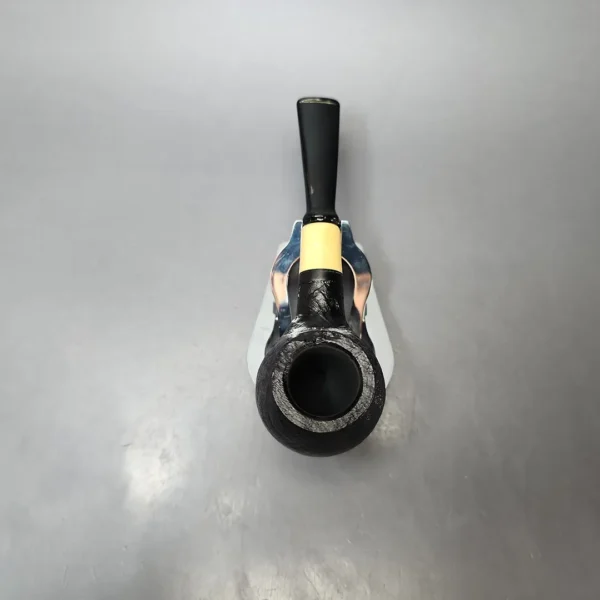 MBSD Briars by Piero Vitale Vintage Sandblasted Author w/ Boxwood Briar Pipe, New - Image 6